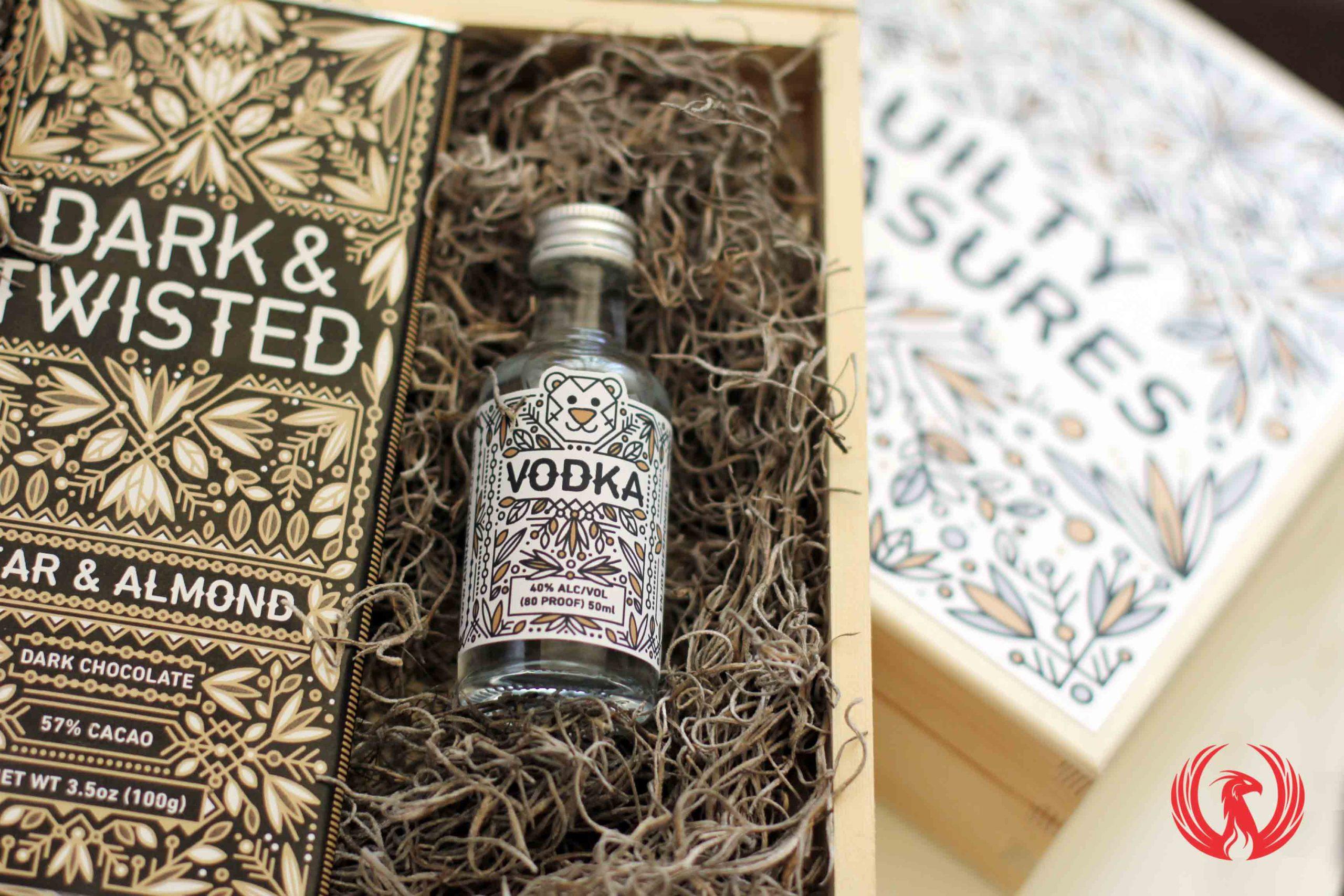 chai rượu xa xỉ