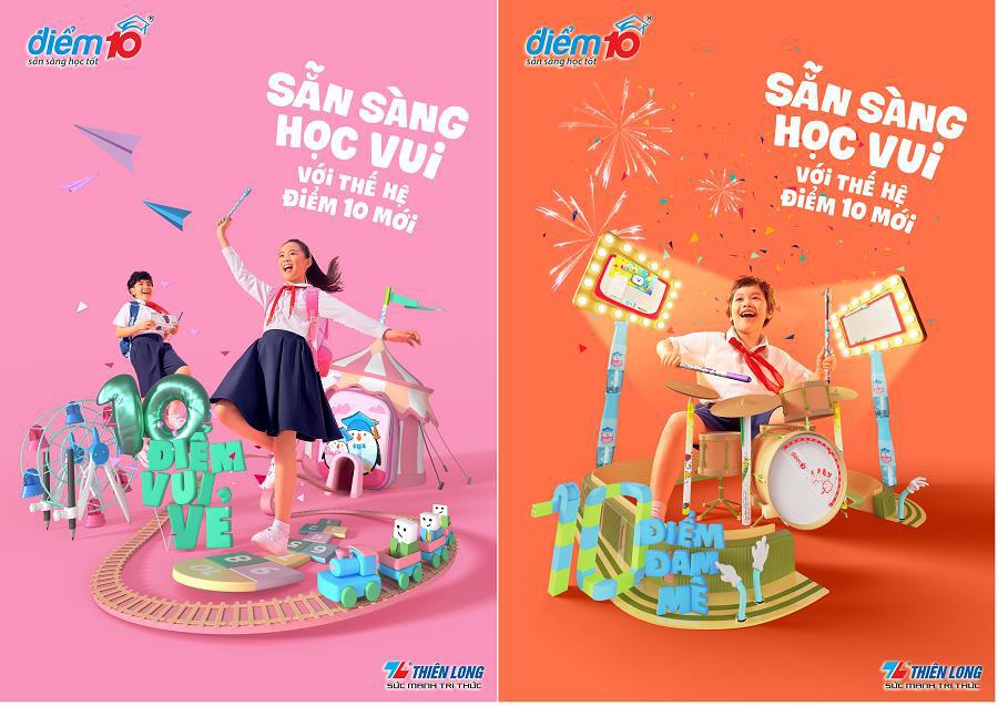 Bộ ảnh “Sẵn sàng học vui với thế hệ Điểm 10 mới”: Đầy năng lượng và cảm hứng