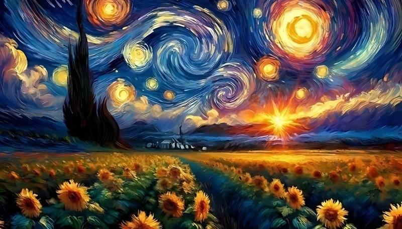 Hình nền máy tính vũ trụ bầu trời đầy sao 4K, phù hợp desktop