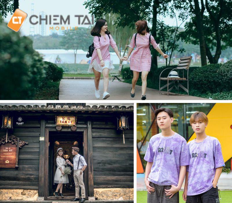 Lên ý tưởng chụp theo phong cách 2 người bạn thân