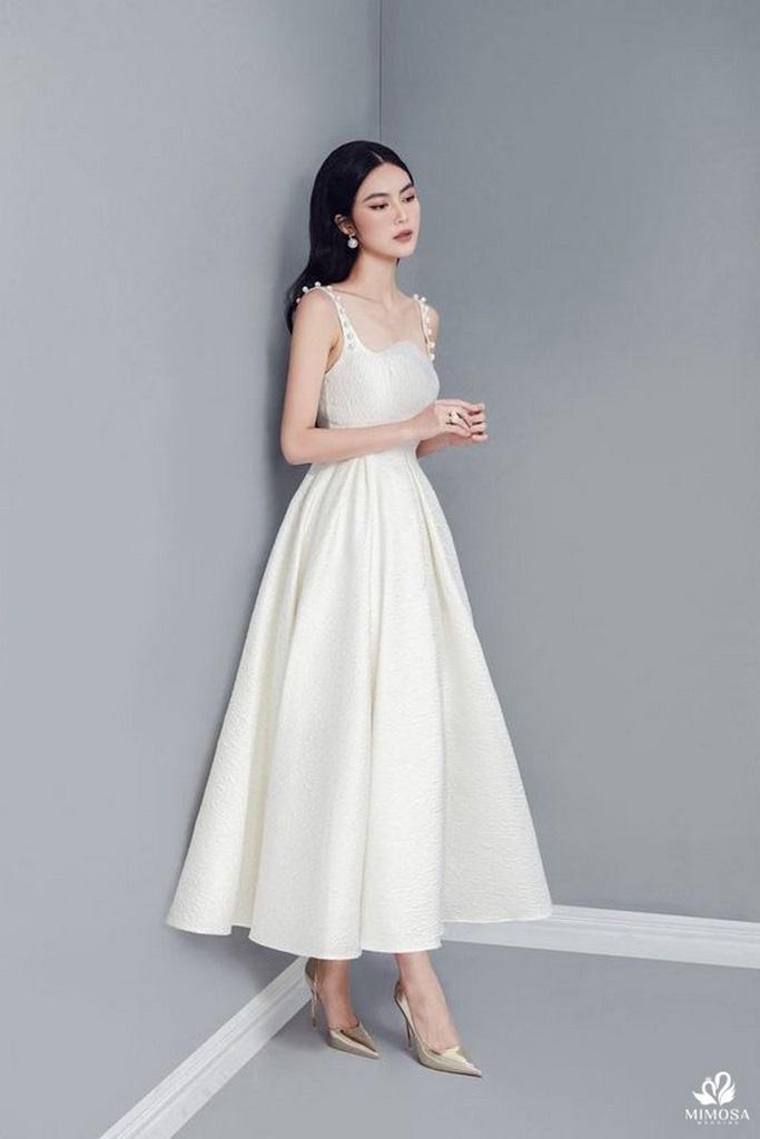 cach tao dang khi mac vay xoe