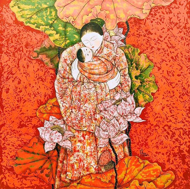 Tranh của họa sĩ LÊ HUẾ