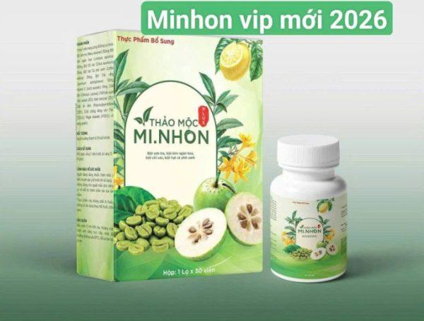 Thảo Mộc Mi Nhon Plus (Mẫu Mới Của Tiến Hạnh VIP X2) – Đẹp Da, Đẹp Dáng