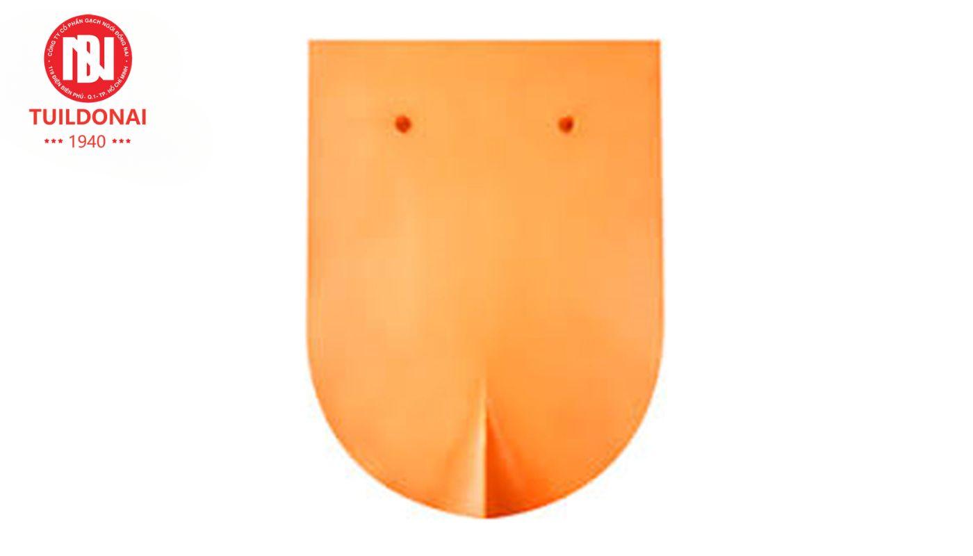 Ngói mũi hài 50 với thiết kế đầu tròn đẹp mắt