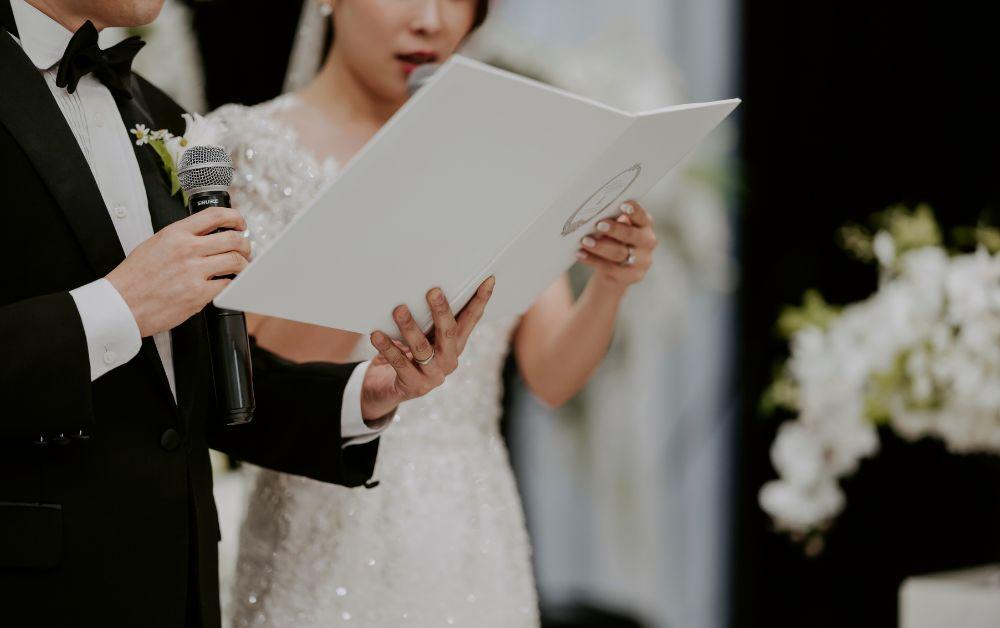 Lời xúc động nhất sẽ được nói ra bên trong lễ cưới