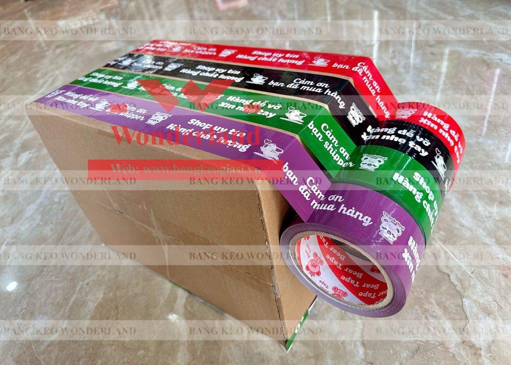 BĂNG KEO IN NỀN MÀU ĐẶC BIỆT TẠI WONDERLAND