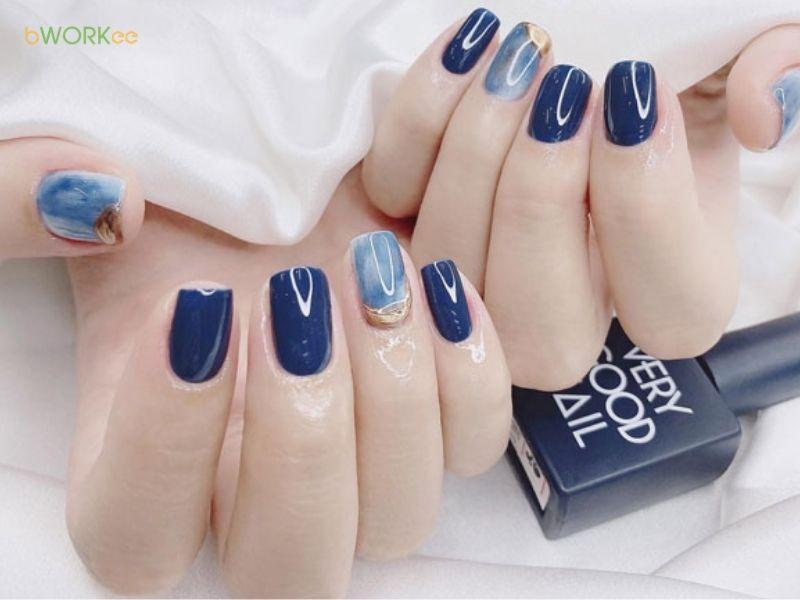Nail Màu Xanh Coban: Biểu Tượng Của Sự Quyến Rũ