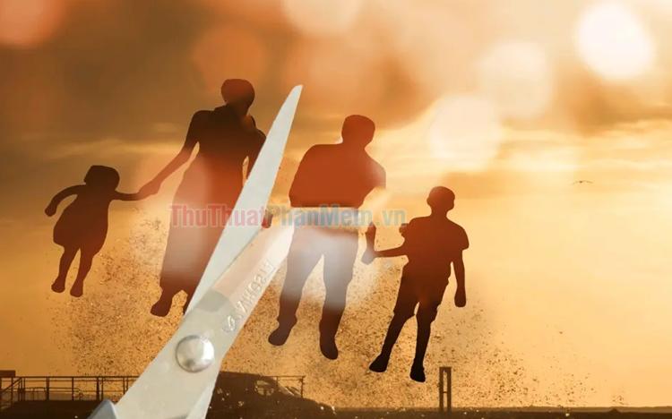 Những câu nói hay về gia đình tan vỡ - Stt, status gia đình tan vỡ