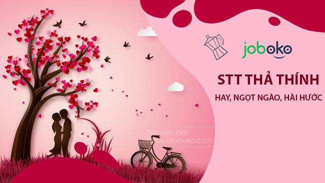 STT thả thính hay, ngọt ngào, hài hước