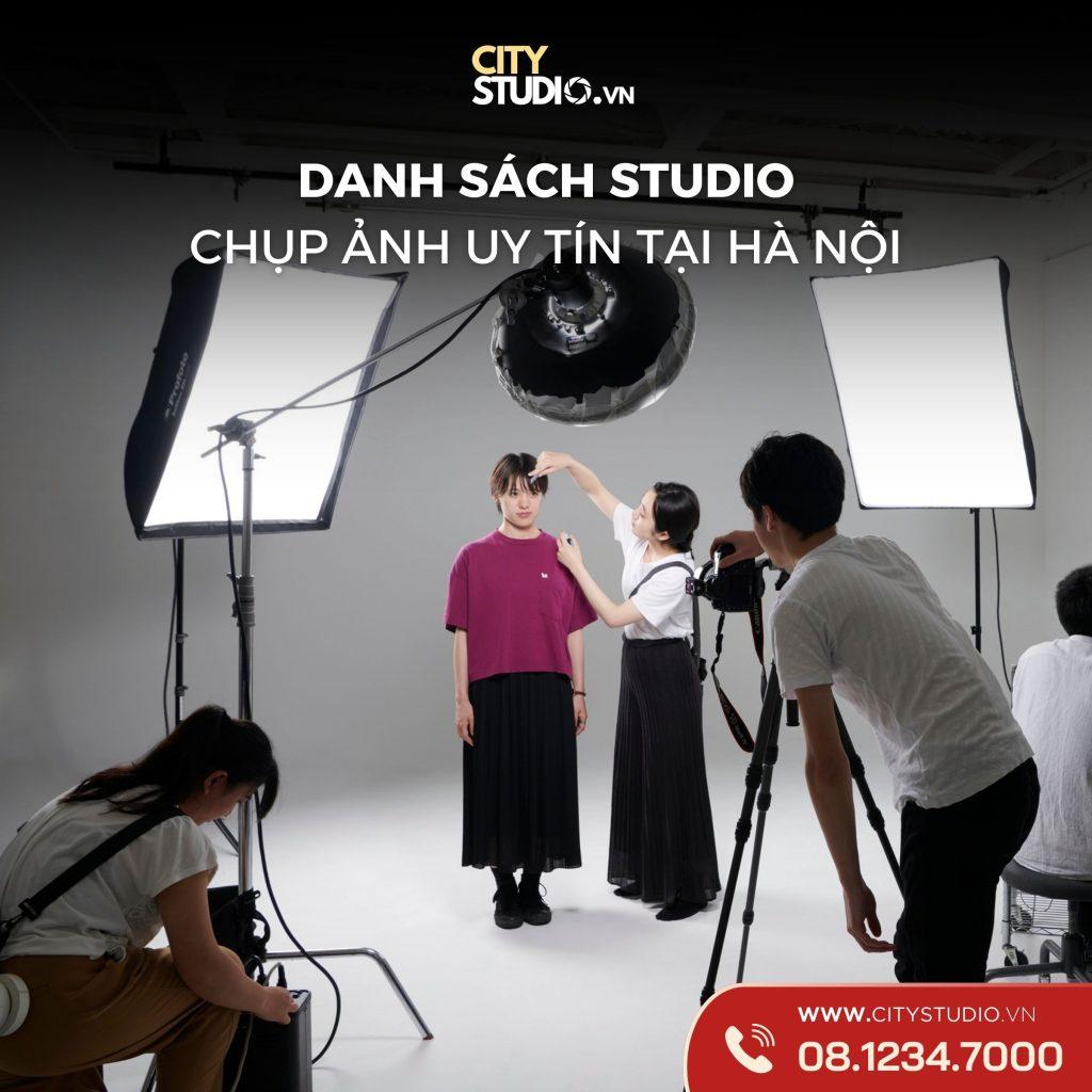 Danh sách Studio chụp ảnh uy tín Hà Nội City studio