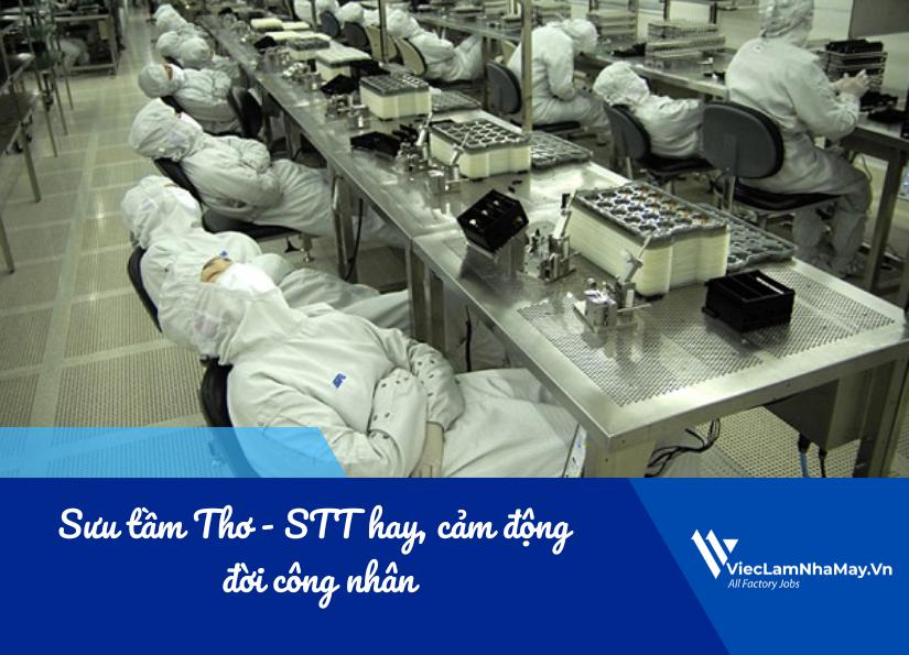 sưu tầm thơ, stt hay cảm động đời công nhân