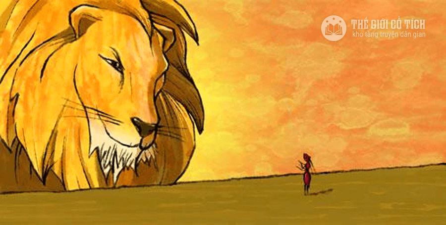 Câu chuyện Sư tử và kiến càng