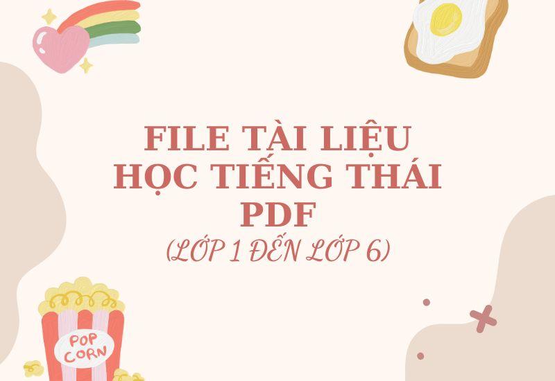 tài liệu học tiếng thái pdf