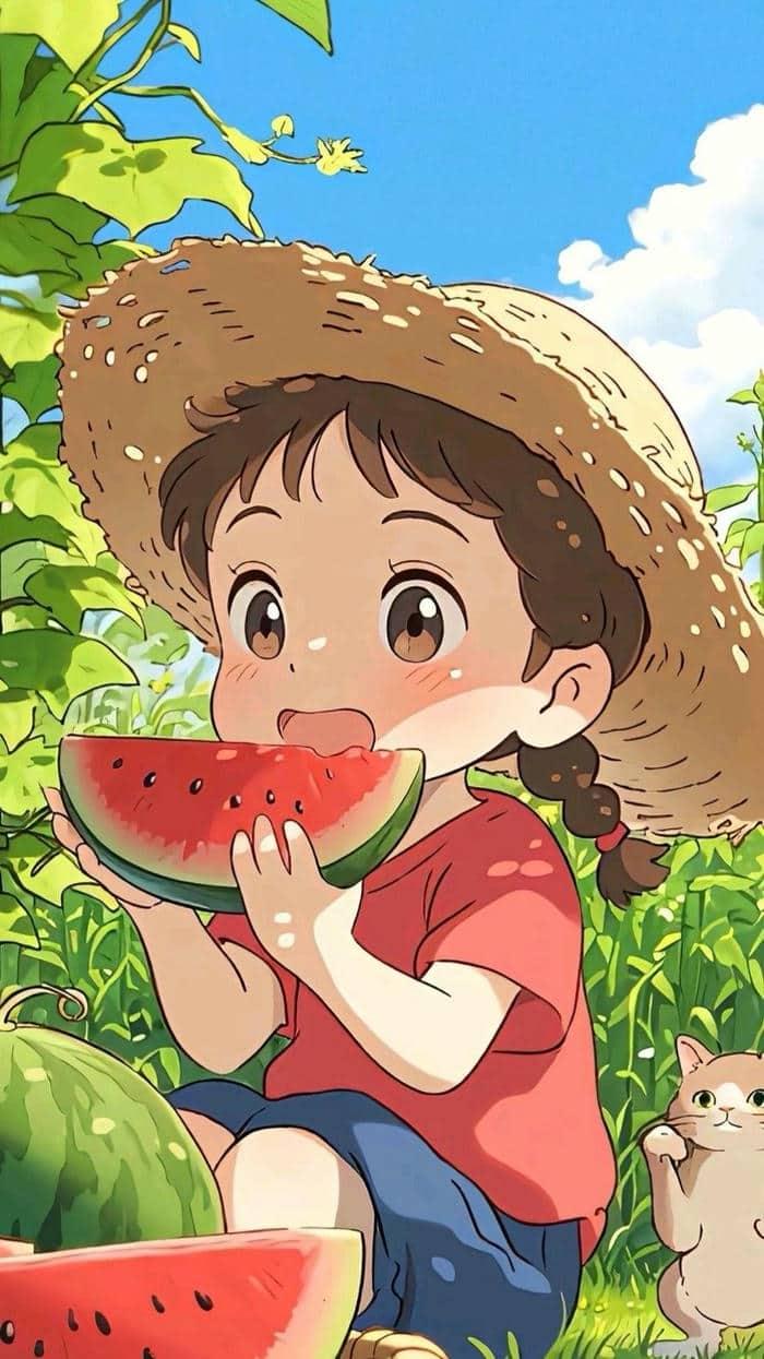 hình chibi nữ đáng yêu cute