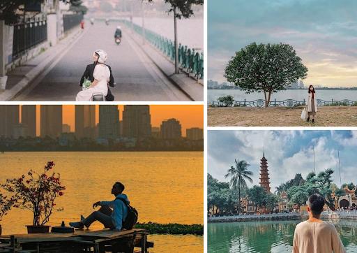 Những địa điểm chụp ảnh đẹp ở hồ Tây được yêu thích NHẤT