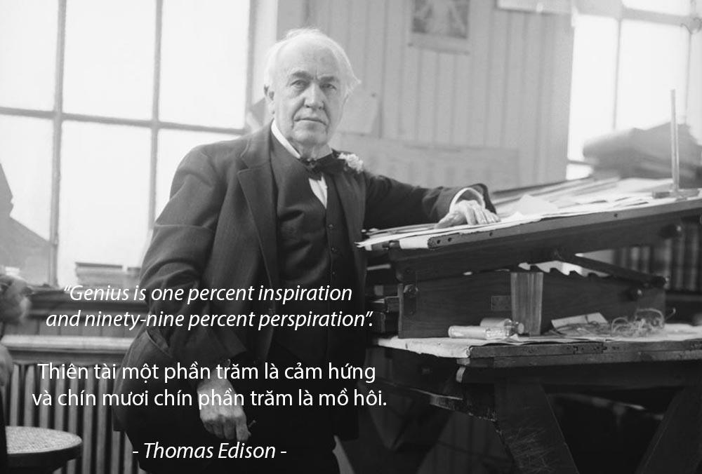 Tổng hợp những câu nói hay của Thomas Edison