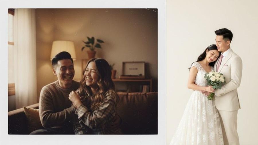 tạo ảnh cặp đôi bằng AI