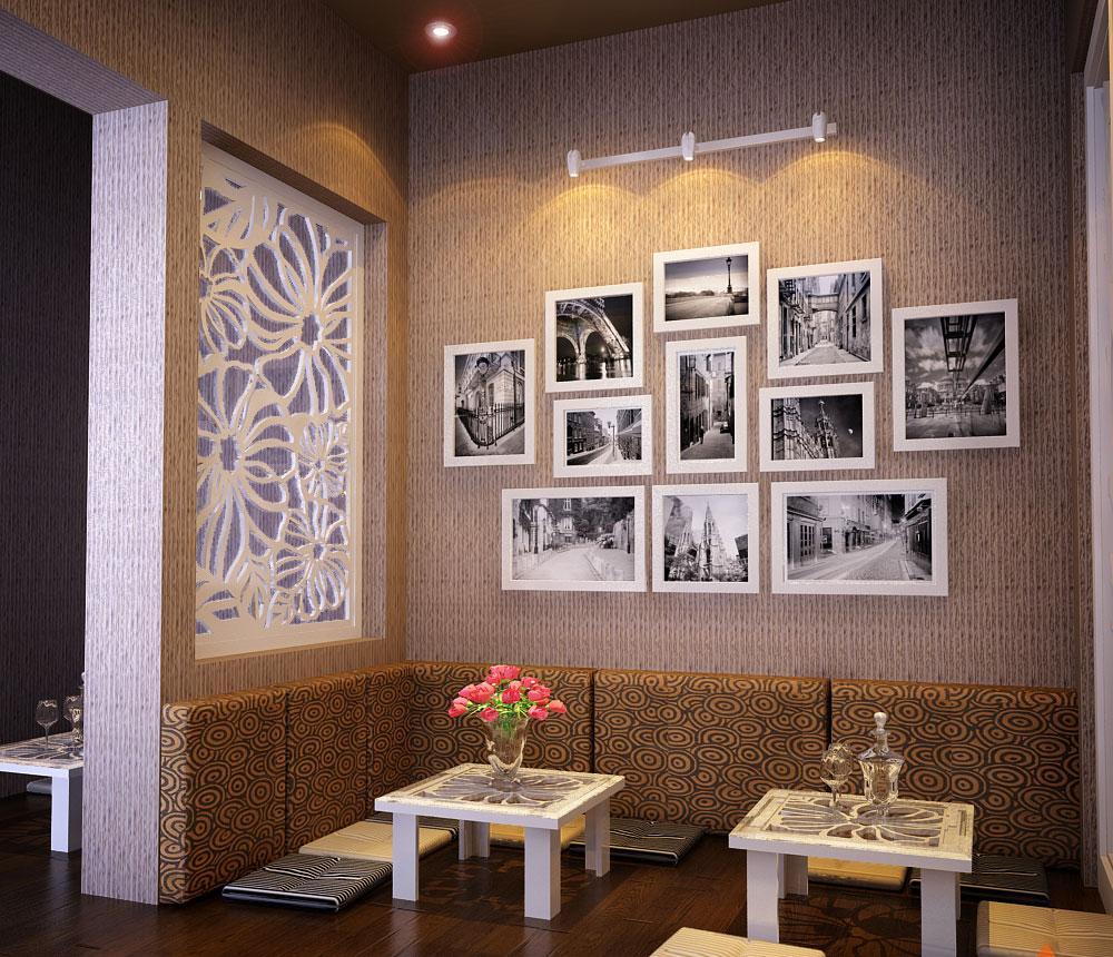 khung trang trí phòng khách