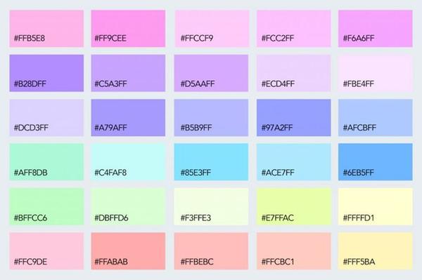 Màu pastel là gì? Có mấy tone màu pastel ? Ý nghĩa và tính ứng dụng