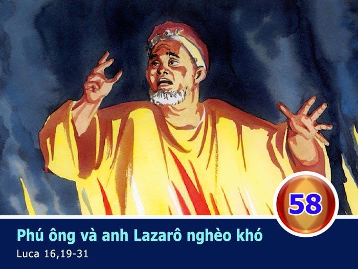 Phú ông và anh Lazarô nghèo khó | Súp tối 58 | Truyện tranh Kinh Thánh