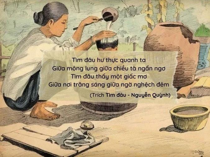 Ảnh minh họa các bài thơ lục bát 4 câu hay và ý nghĩa, thể hiện sự giản dị, gần gũi của thể thơ