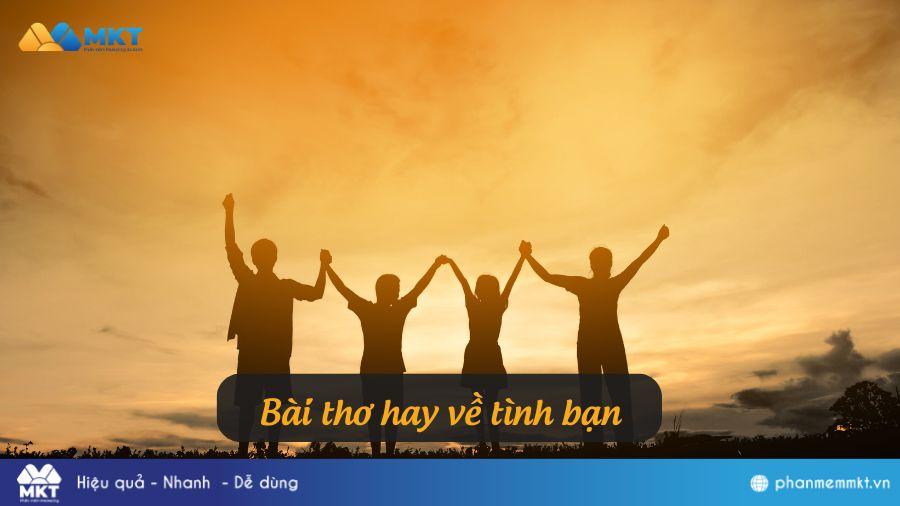 Bài thơ hay về tình bạn