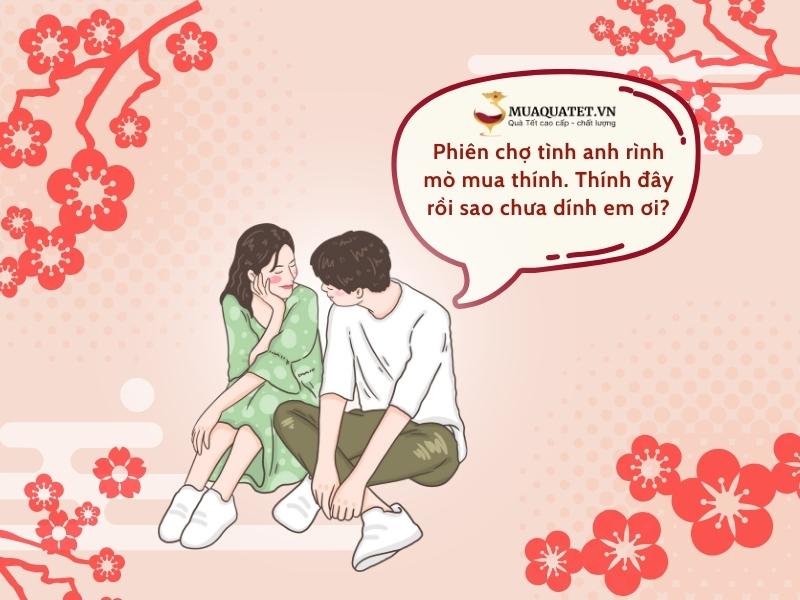 STT thả thính Tết ngắn gọn