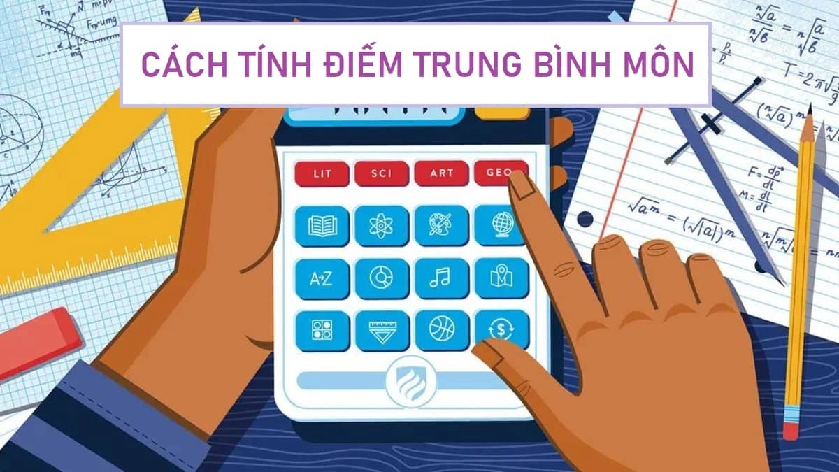cách tính điểm trung bình môn học kỳ 2
