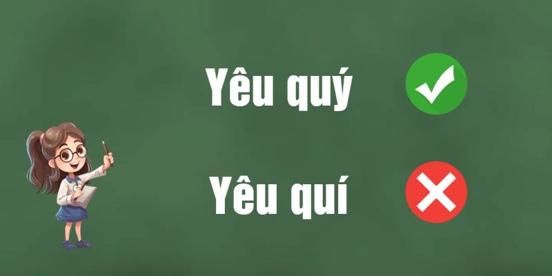 Yêu quý hay yêu quí