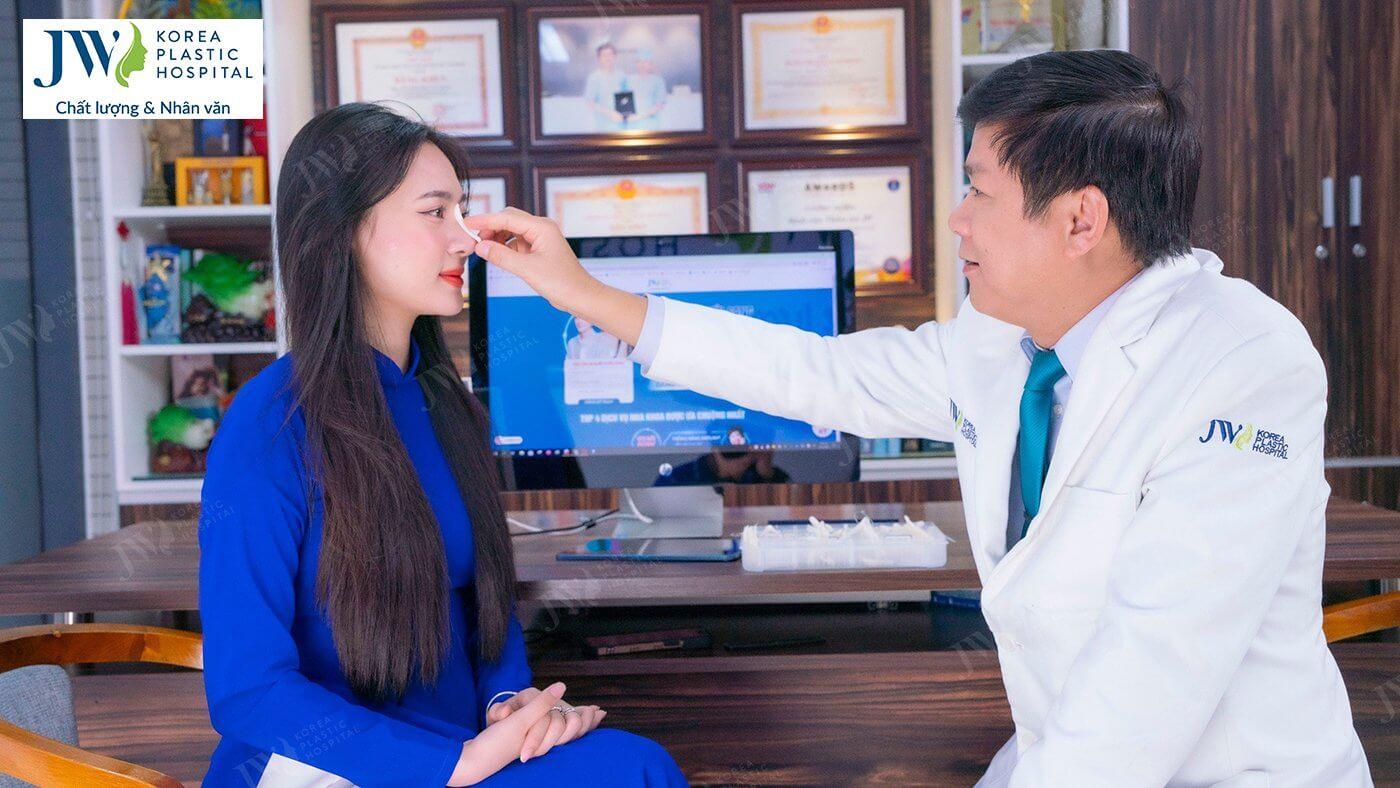 1000+ Hình ảnh gái xinh nâng mũi S Line tại Bệnh viện JW