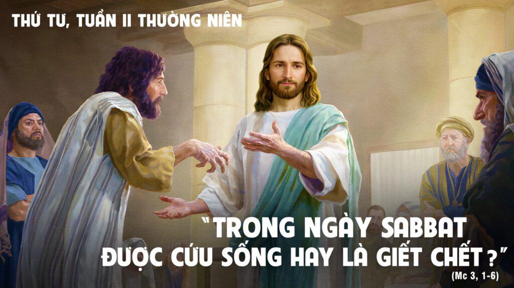 Thứ Tư Tuần II Thường Niên – Năm A: Đức Giêsu Giận Dữ Rảo Mắt Nhìn Họ