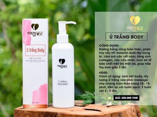 Ủ trắng thảo dược Yody White Phương Anh