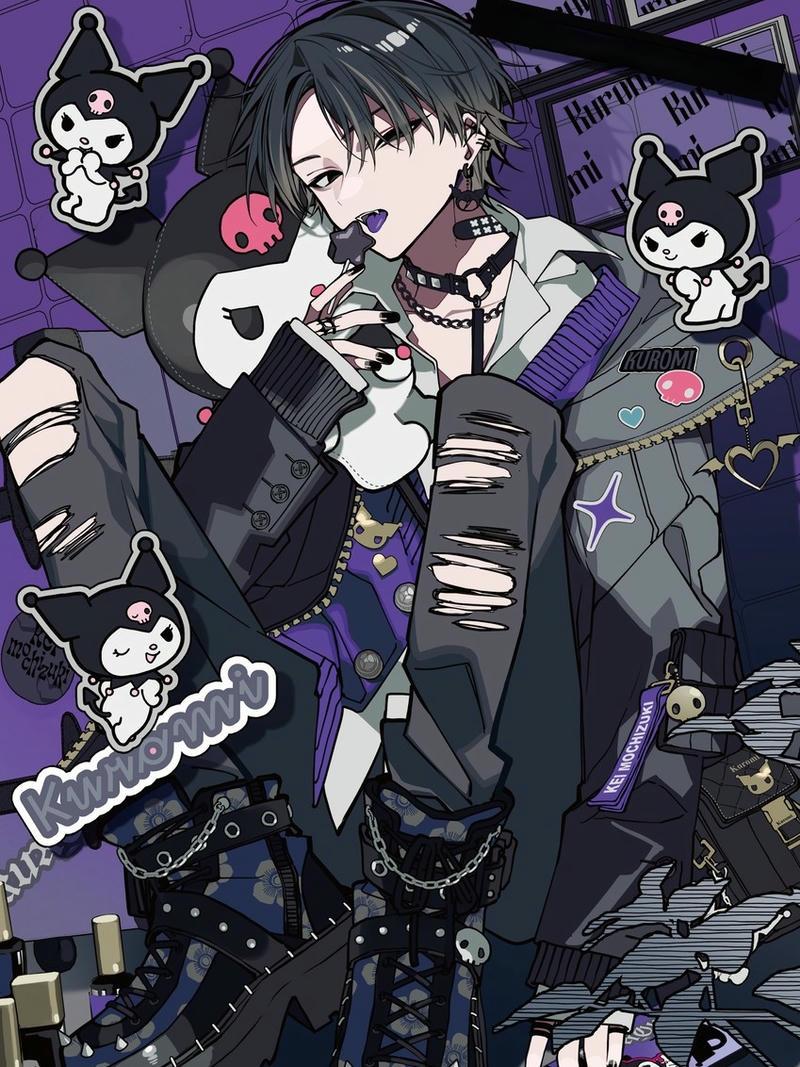 100+ Ảnh Kuromi Anime Siêu Cute Cùng Màu Tím Đặc Trưng