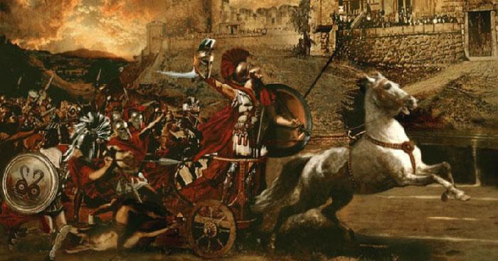 Văn bản Héc-to từ biệt Ăng-đrô-mác                                   Sử thi I-li-át