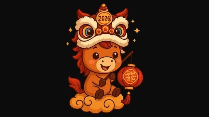 Ảnh avatar Tết con ngựa cực chất