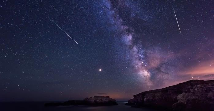 Đêm 12-8, bầu trời Việt Nam rực sáng với mưa sao băng Perseids