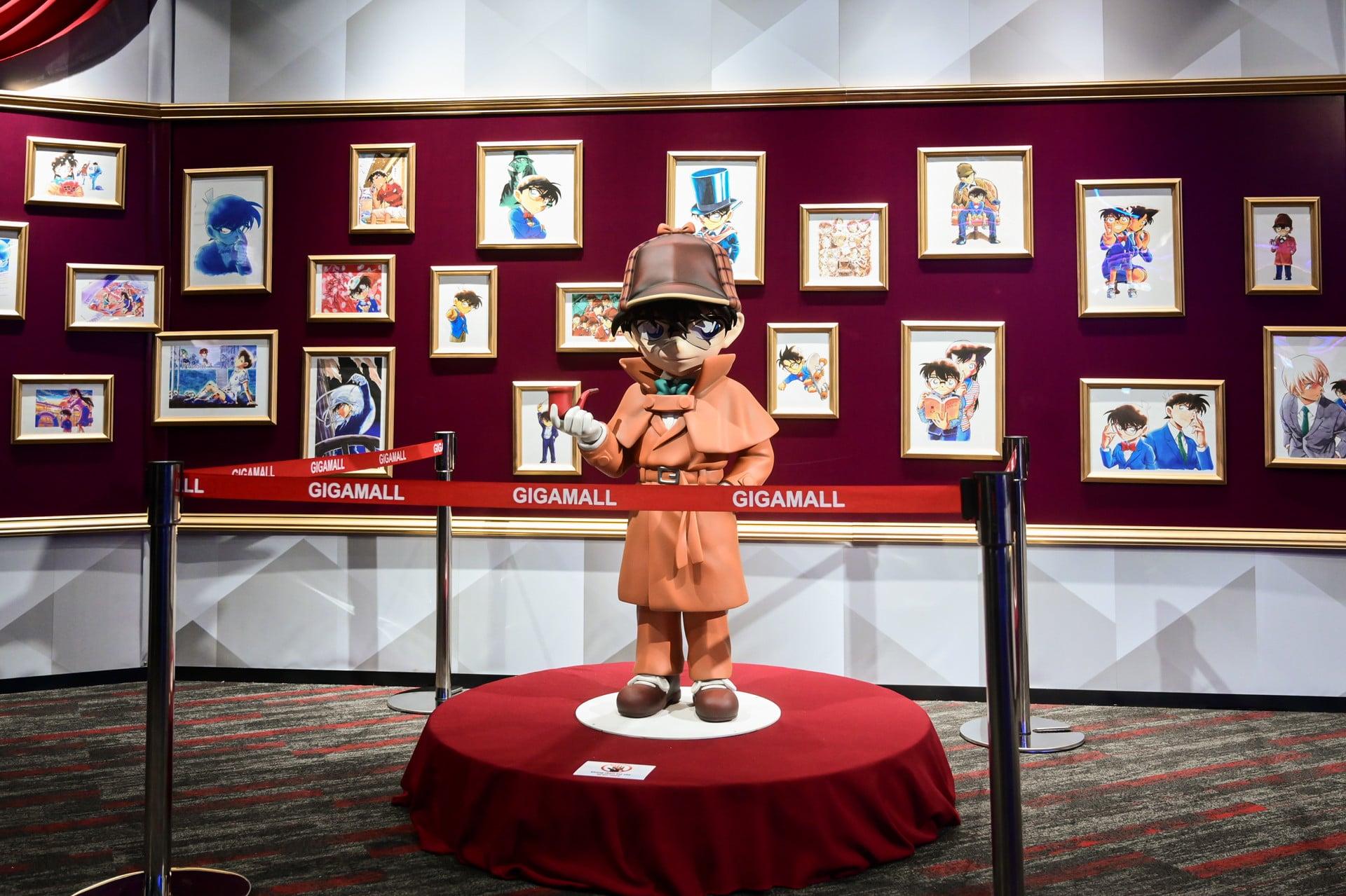 Triển lãm về Thám tử lừng danh Conan hút độc giả mọi lứa tuổi