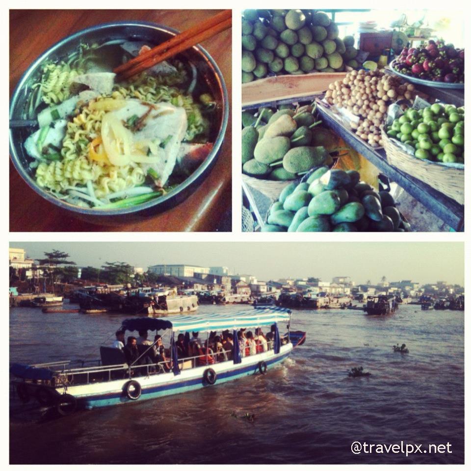 Một mình lang thang giữa miền sông nước Cần Thơ