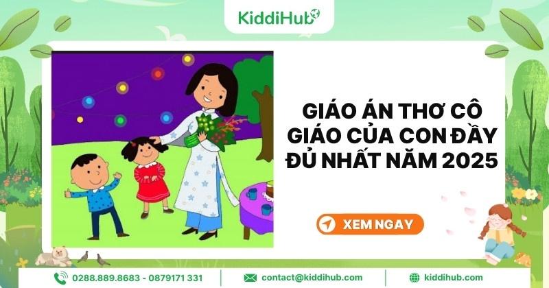 Giáo án thơ cô giáo của con đầy đủ nhất năm 2025