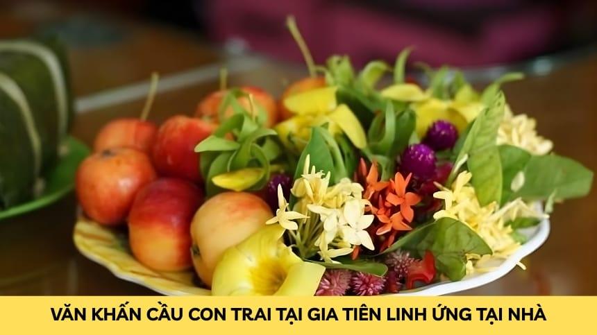 Văn Khấn Cầu Con Trai Tại Gia Tiên Linh Ứng Tại Nhà