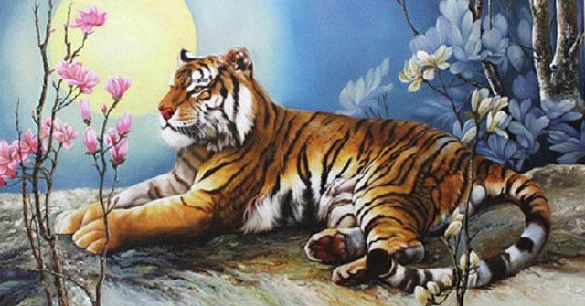 Phân tích bức tranh tứ bình trong bài Nhớ rừng