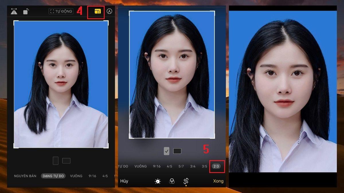 Hướng dẫn cách tự chụp ảnh 4x6 bằng điện thoại tại nhà