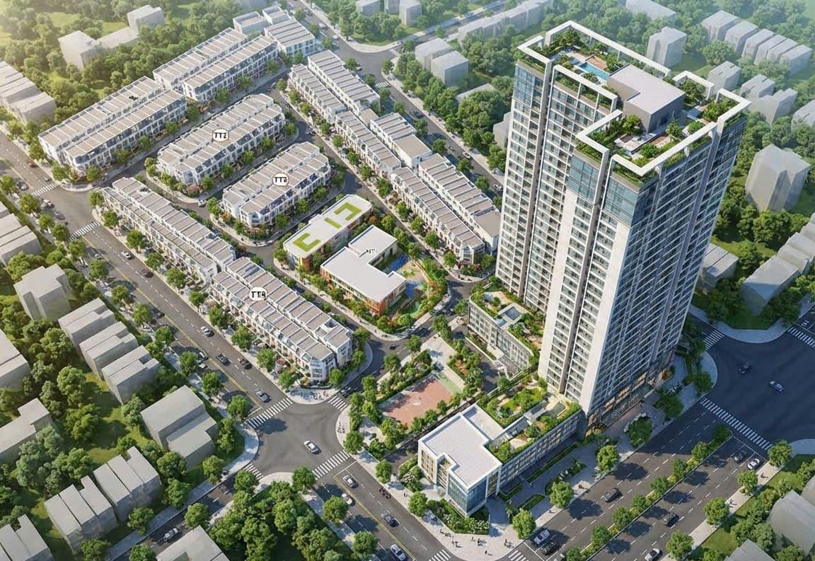 Phối cảnh tổng thể dự án Mipec Tố Hữu