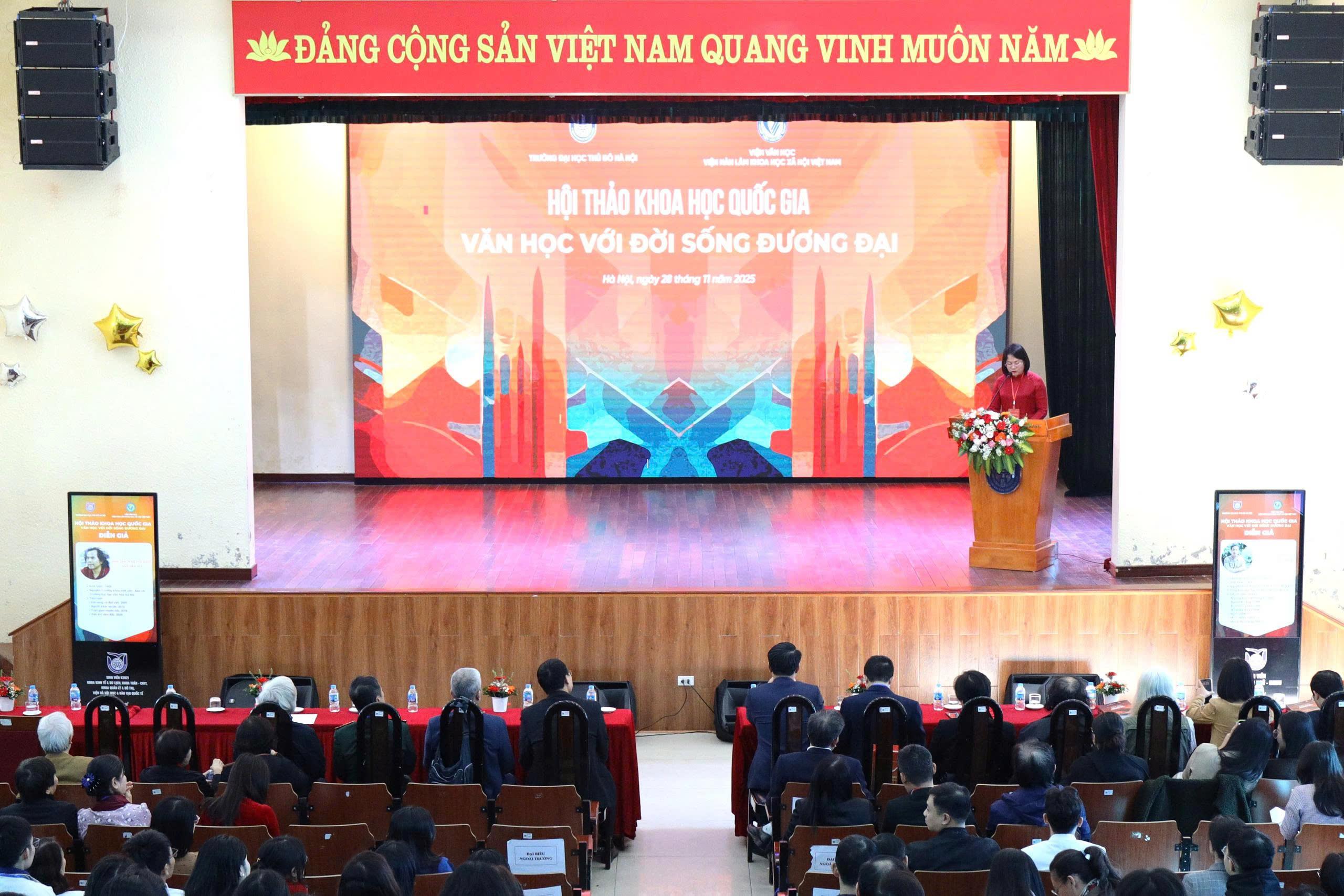 Văn học với đời sống đương đại: Diễn đàn học thuật cởi mở, đa chiều và thực chất