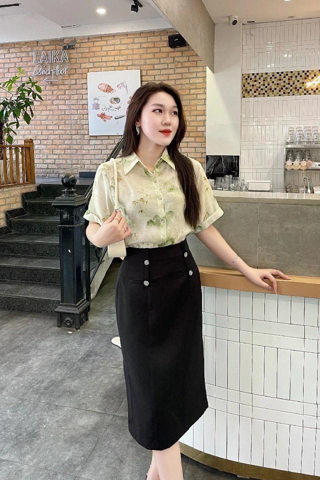 Chân váy bút chì tạo nét đẹp nàng thơ công sở