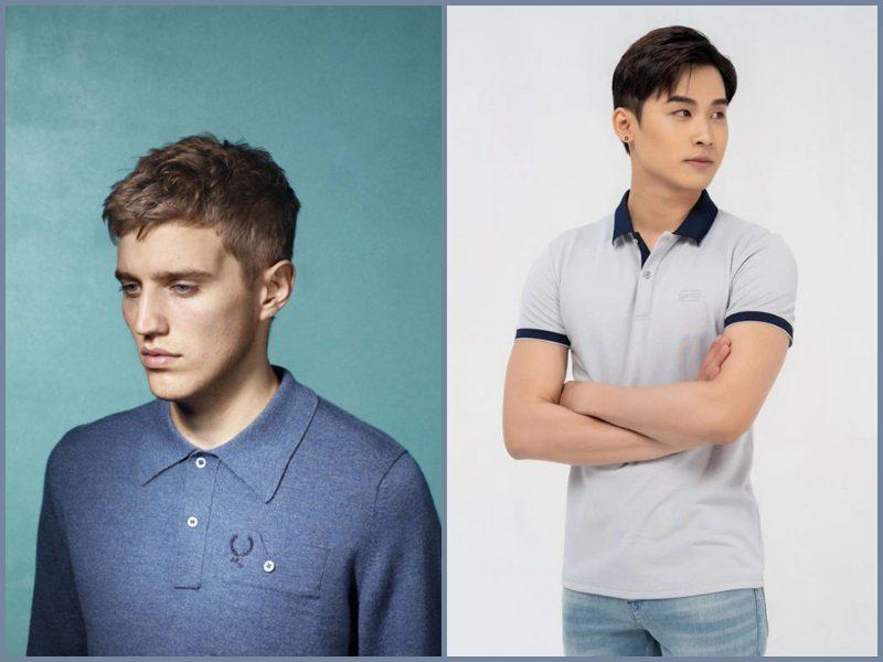 mặc áo polo đúng cách