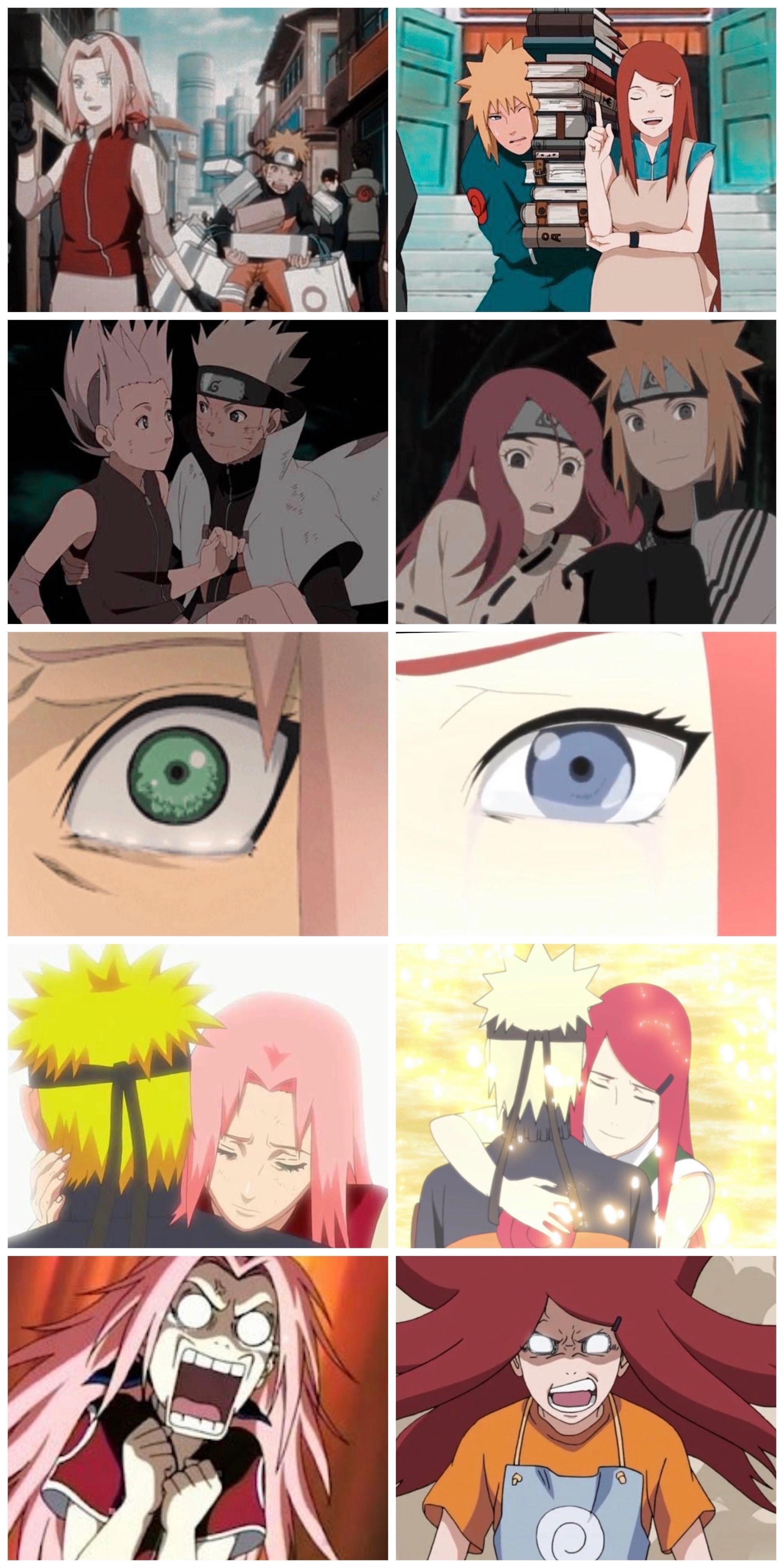 Naruto+Sakura song song Minato+Kushina (có hình ảnh)