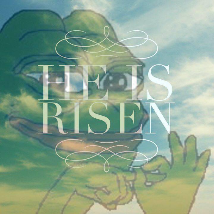 he is risen