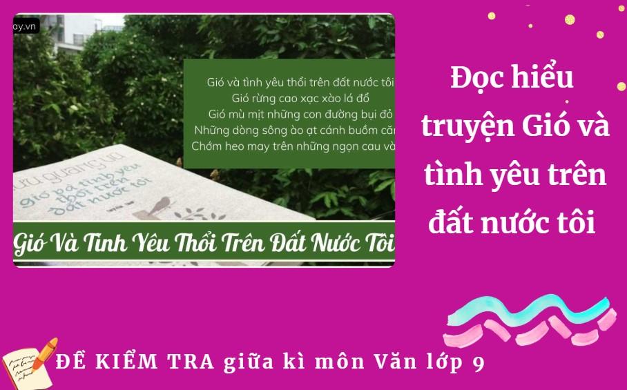 Gió và tình yêu trên đất nước tôi