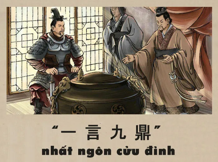 Giải thích ý nghĩa thành ngữ “Nhất ngôn cửu đỉnh” 1